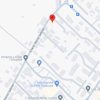 Plan d'accès au centre Méric Audition Toulouse Lardenne