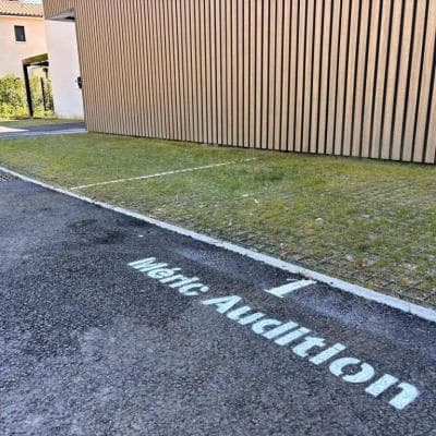Parking privatif du centre Méric Audition à Toulouse Lardenne